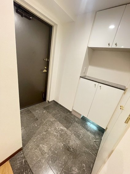 港区西麻布３丁目の賃貸マンションの玄関