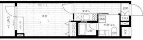 練馬区羽沢２丁目の賃貸マンションの間取り