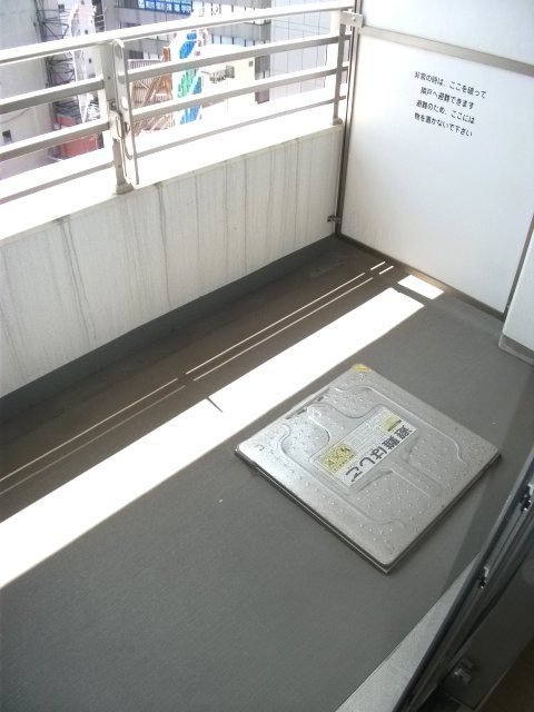 リーフコンフォート新小岩のバルコニー