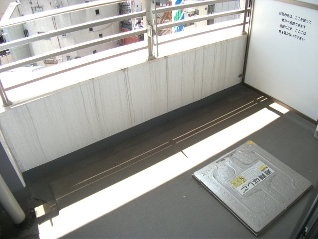 リーフコンフォート新小岩のバルコニー