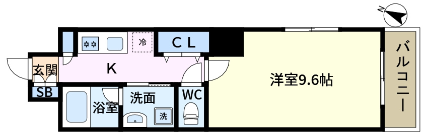 リーフコンフォート新小岩の間取り