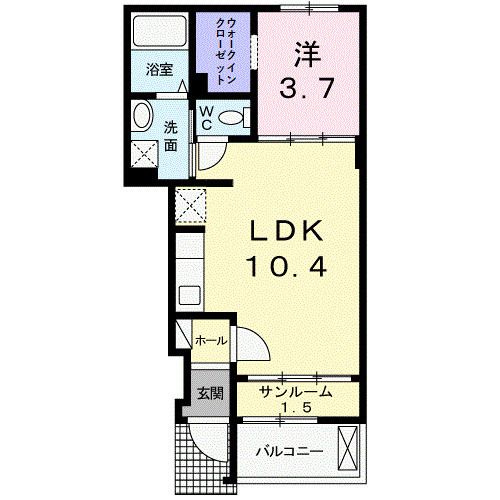 ロジェ白鷺の間取り
