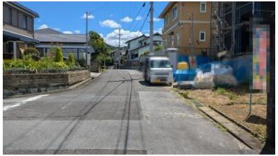 【周辺】 | 【トーヨーホーム売主/売土地】細川町鳥ヶ根　Ｂ区画 | 現地を含む前面道路・出入り楽々