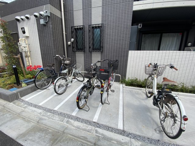 エイチエス駒込のその他共用部分|駐輪場です☆