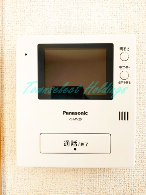モナヴェールⅡのセキュリティ|モニタ付インターホンで安心♪