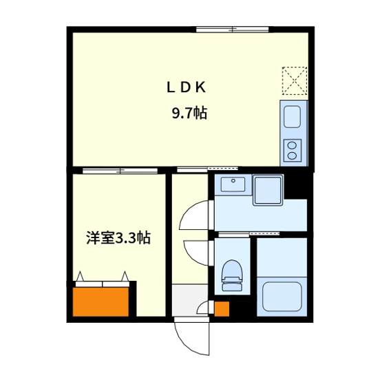 【間取り】 | アステール旭町