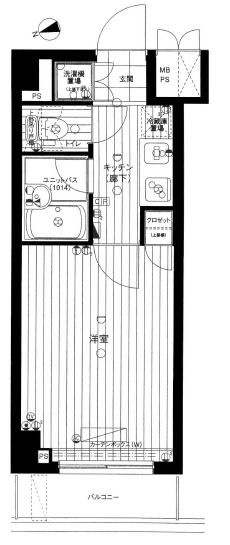【間取り】 | ルーブル大森参番館