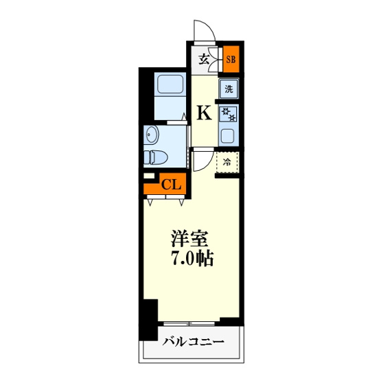 【間取り】 | エステムコート新大阪Ⅹザ・ゲート