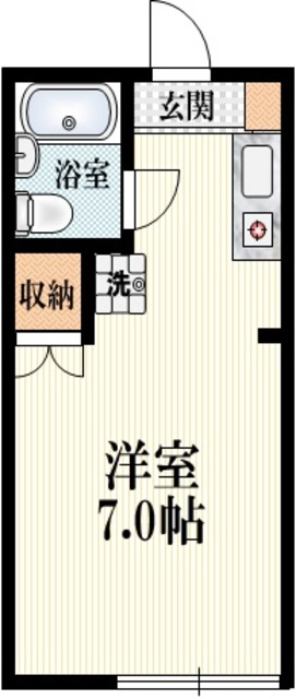 パインズ西荻の間取り|★室内洗濯機置き場★