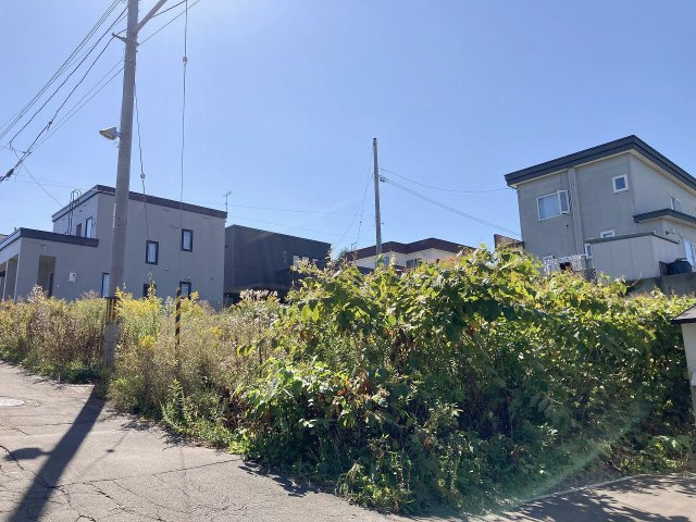 南区藤野2条11丁目　土地の周辺|東側からの現地様子