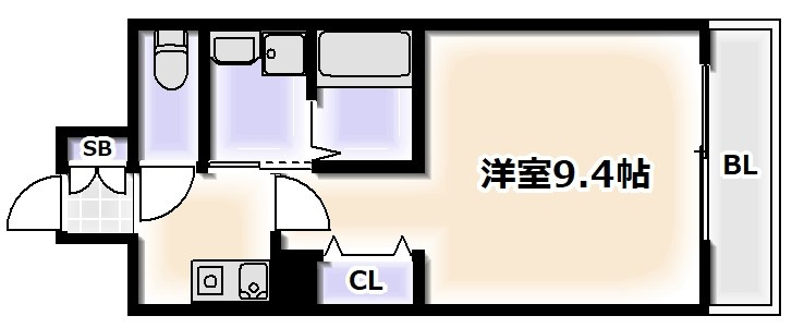ディナスティ長居公園南の間取り