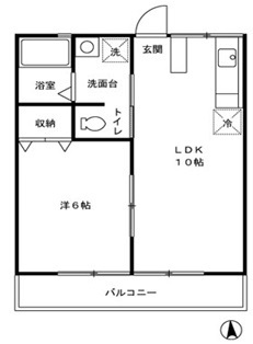 【間取り】 | シティハイムメイプル