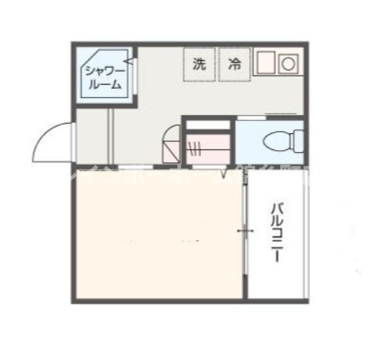 アイウシ梅島の間取り