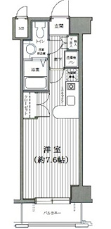 【間取り】 | カーサ大井町 | 間取りです。