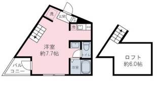 【間取り】 | ラルク　アン　デエス | 間取りです。