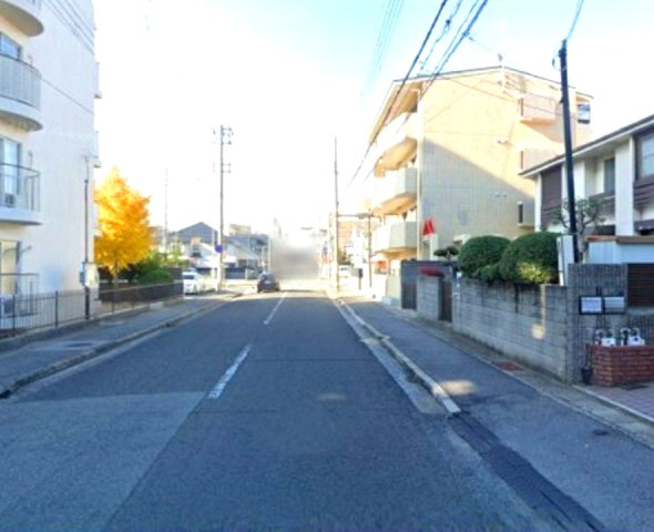 魚崎北町1丁目の前面道路含む現地写真|南道路に面し陽当り良好

