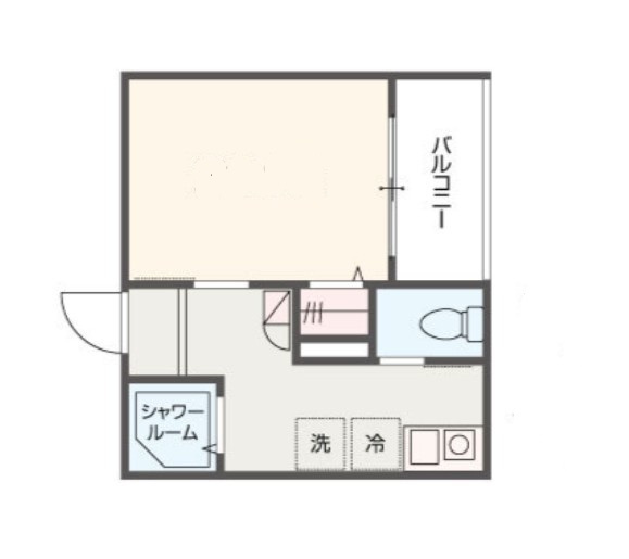 アイウシ梅島の間取り