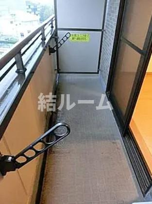 豊島区西巣鴨３丁目の賃貸マンションのバルコニー