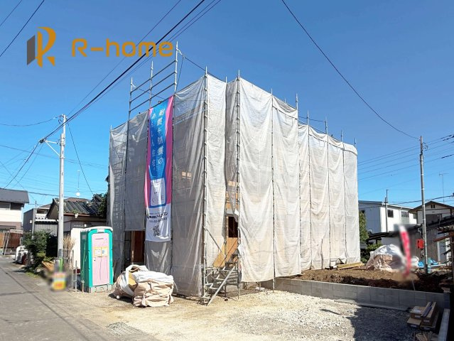 土浦市中村南第12　新築戸建て　1号棟の外観|ご予約を頂ければ、『平日』はもちろん『早朝』や『夜間』もご見学可能です♪お気軽にお申し付けください♪