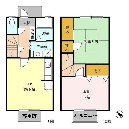 【間取り】 | ラ・プチフォーレ