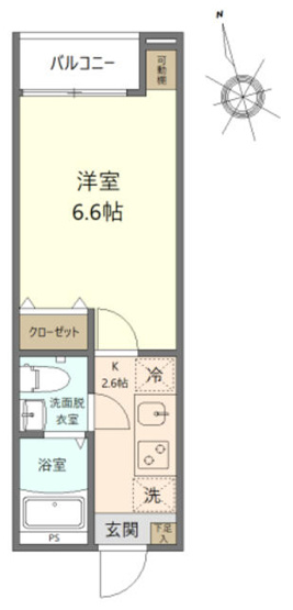【間取り】 | エクセラン仲六郷