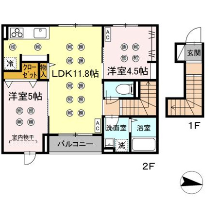 Ｄ－ＲＯＯＭ富沢西5丁目