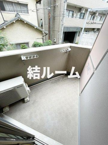 板橋区宮本町の賃貸マンションのバルコニー