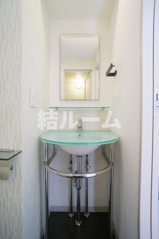 板橋区宮本町の賃貸マンションの洗面所