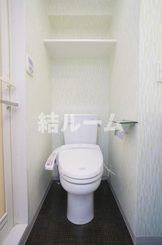 板橋区宮本町の賃貸マンションのトイレ