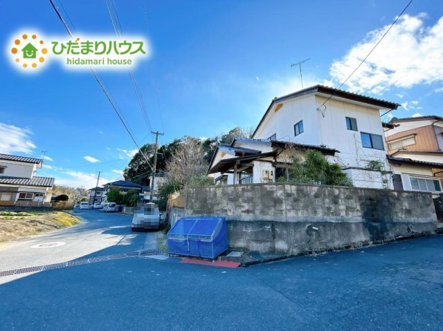 いわき市常磐下船尾町居作　中古戸建　の前面道路含む現地写真|南向きで日当たり良好(^^♪