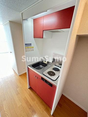 レオパレス猪名川のキッチン