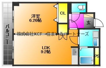 センタービレッジ本町の間取り