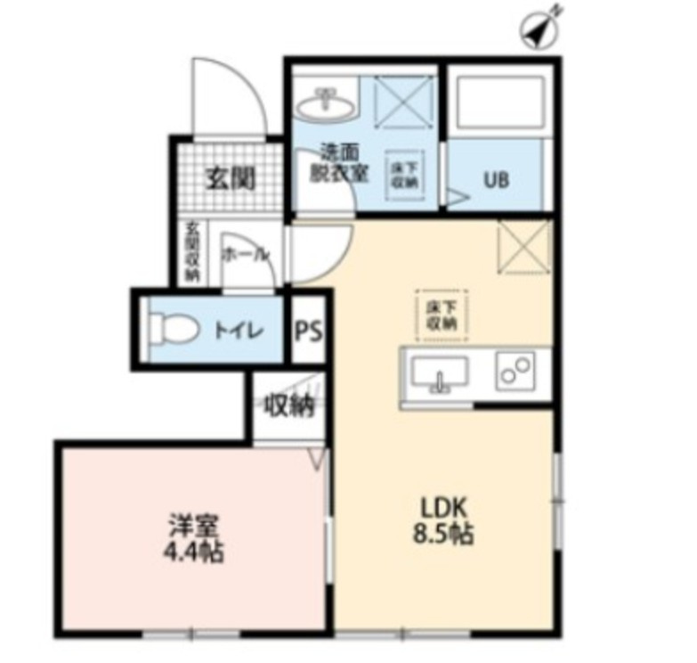 リーブルファイン岩槻駅前の間取り
