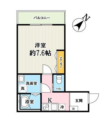 キャメル川越　都Aの間取り