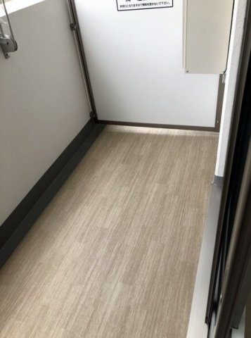 ALBA甲子園口のバルコニー