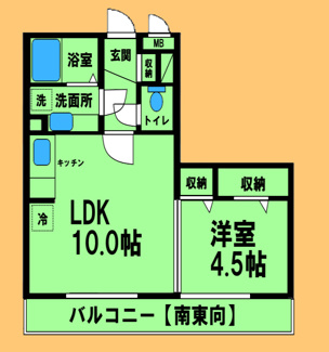 【間取り】 | オークスアレイ矢部ウエストコート