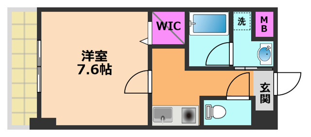 プラネット46の間取り