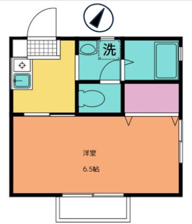 グートハイム青木の間取り