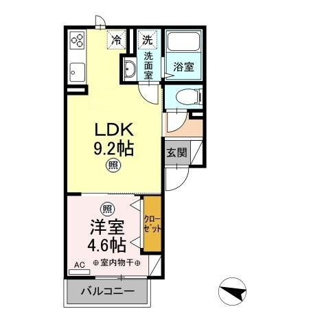 グランディールの間取り