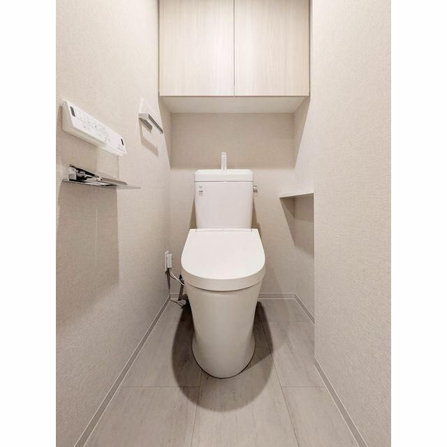 ＡＩＦＬＡＴ品川戸越パークサイドのトイレ|シンプルで使いやすいトイレです