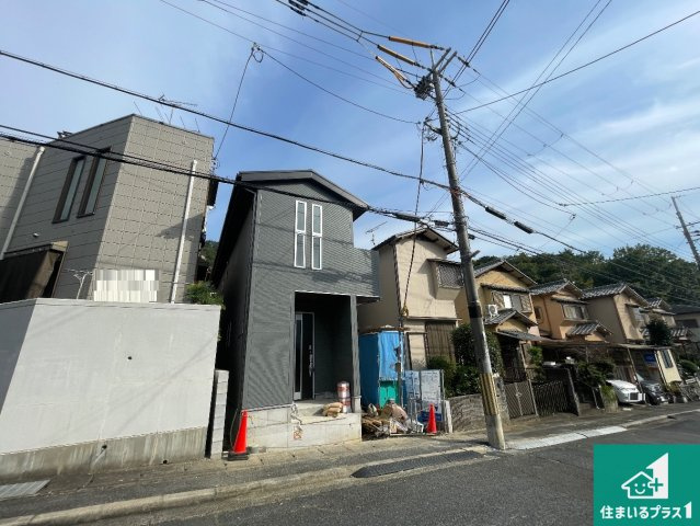 即日案内可能■京都市伏見区醍醐南端山町　新築一戸建ての外観|安心の10年保証！外観を美しく保ち、雨水で汚れを落とします！