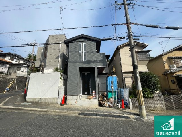 即日案内可能■京都市伏見区醍醐南端山町　新築一戸建ての外観|周辺は落ち着いた街並みの住宅地！子育てがしやすい住環境です！