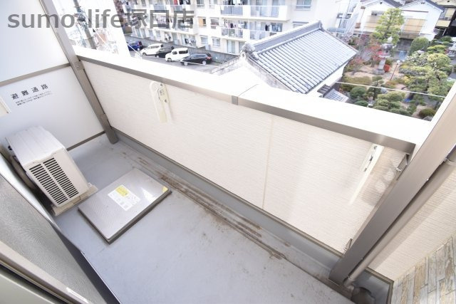 クリエオーレ東園田町Ⅰのバルコニー