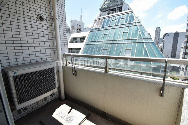 アライアンス船場のバルコニー