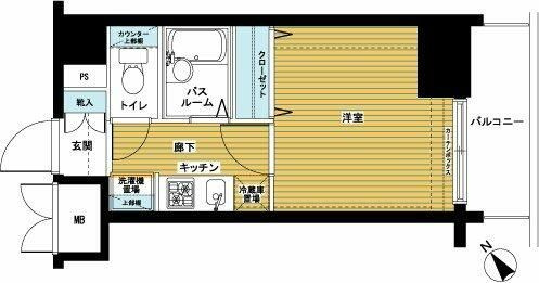フェニックス代々木の間取り