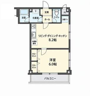 【間取り】 | トミタハイツ | 間取りです。
