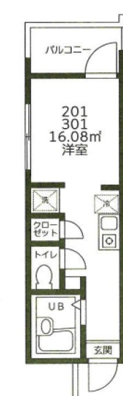 キャナルレジデンス・アイの間取り