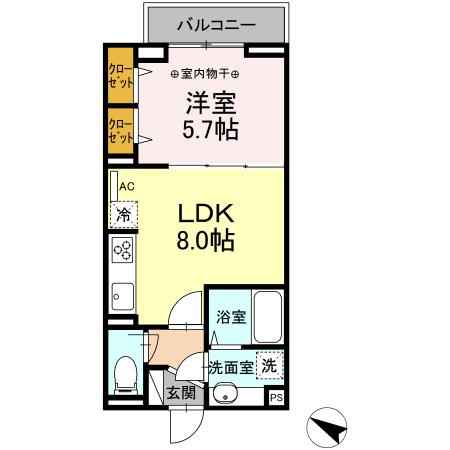 【間取り】 | セレスティア北烏山