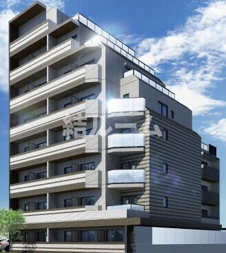 北区神谷２丁目の賃貸マンションの外観パース
