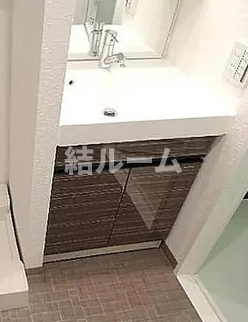 北区神谷２丁目の賃貸マンションの独立洗面台
